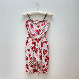 Urban Outfitters - Y2K Strapless Polkadot Dress